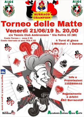 TORNEO DELLE MATTE