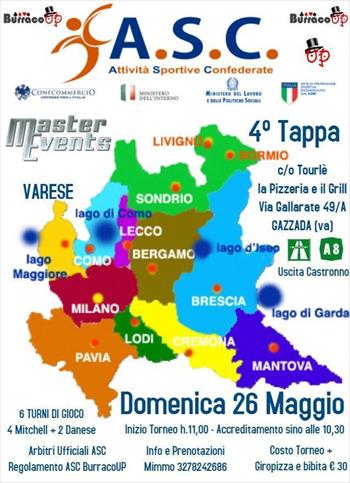 MASTER LOMBARDIA 4° TAPPA
