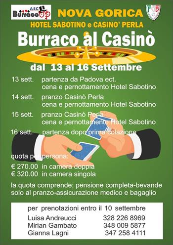 BURRACO AL CASINO'