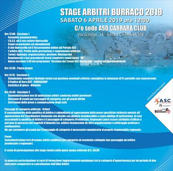 STAGE ARBITRI