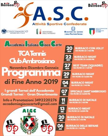 PROGRAMMA DI FINE ANNO