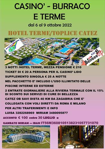 CASINO' BURRACO E TERME