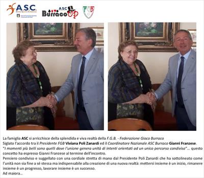 Si cammina insieme...ASCBurracoUp - FGB