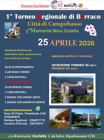 1°TORNEO REGIONALE CITTA' DI CAMPOBASSO
