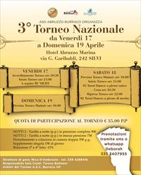 3° TORNEO NAZIONALE