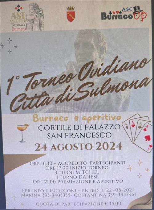 1° TROFEO OVIDIANO CITTA' DI SULMONA