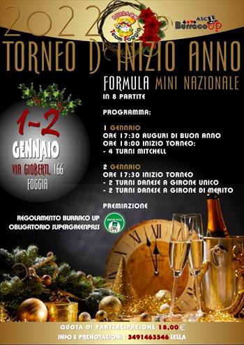 TORNEO D' INIZIO ANNO