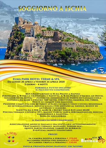 I 4 SEMI  SOGGIORNO A ISCHIA