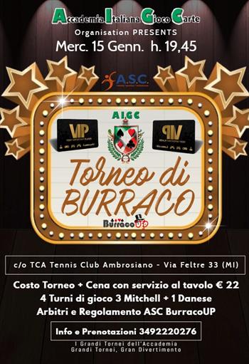 TORNEO DI BURRACO