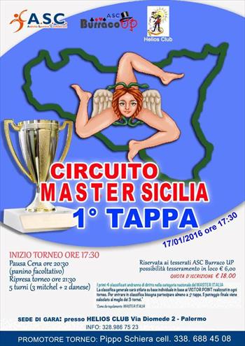 master Sicilia 2016 Prima Tappa - 17 Gennaio 2016 