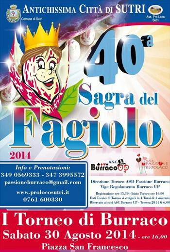 torneo Burraco A Sutri 30 Agosto 2014 Ore 16,00 